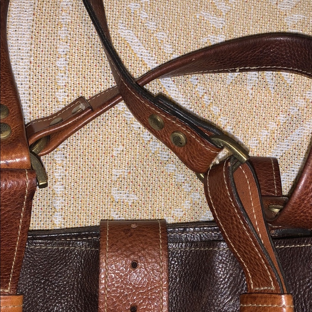 Mulberry Brown Leather Tote Bag - Picture 3 of 7